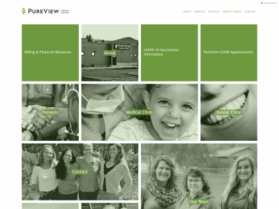 pureviewhealthcenter.org snapshot