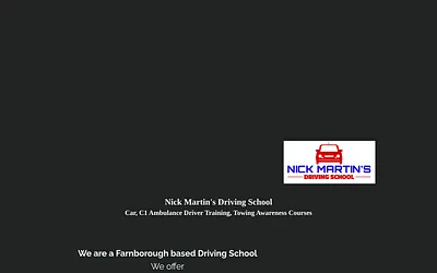 martins-driving-school.co.uk snapshot
