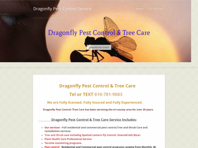 dragonflypest.com snapshot