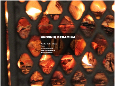 krosniukeramika.lt snapshot