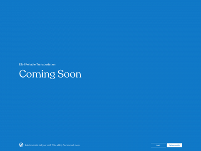 ehreliabletransportationservice.com snapshot