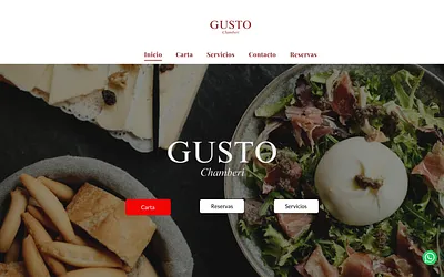 www.gustochamberi.com snapshot