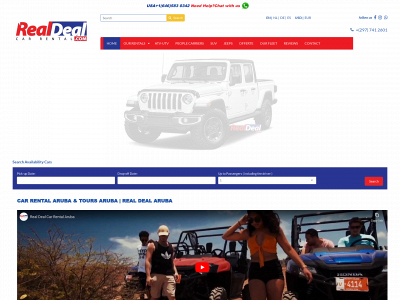 realdealcarrental.com snapshot