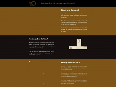 recorganizer.com snapshot