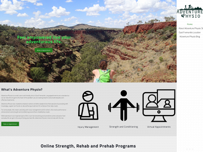 adventure.physio snapshot