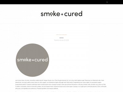smokeandcured.com snapshot