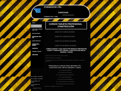formadorprl.es snapshot