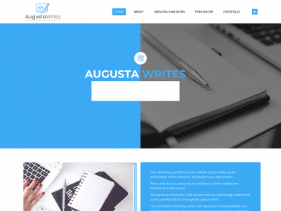 augustawrites.com snapshot