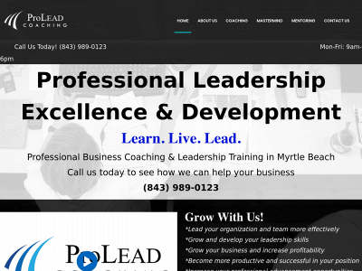 proleadcoaching.com snapshot