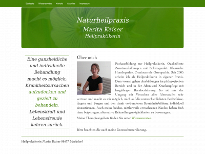 hp-marita-kaiser.de snapshot