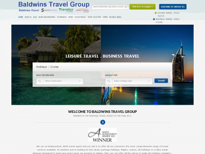 baldwinstravel.co.uk snapshot