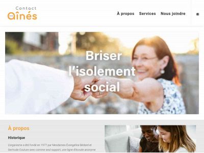 contact-aines.com snapshot