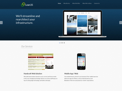 lean35.com snapshot