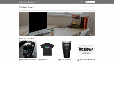 craftingsensei.com snapshot