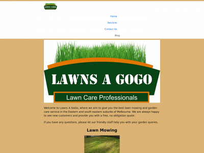 lawnsagogo.com snapshot