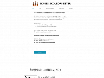 bonesskoleorkester.com snapshot