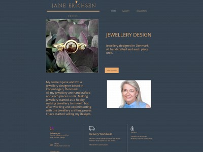 janeerichsendesign.dk snapshot