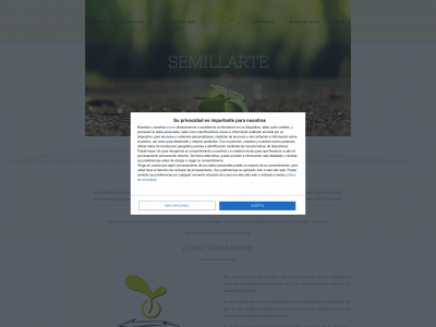 semillarte.eu snapshot