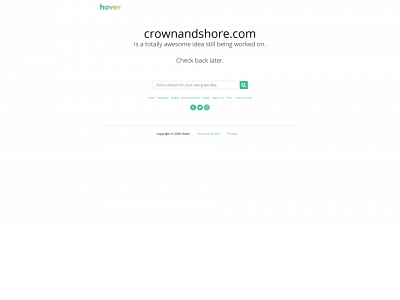 crownandshore.com snapshot