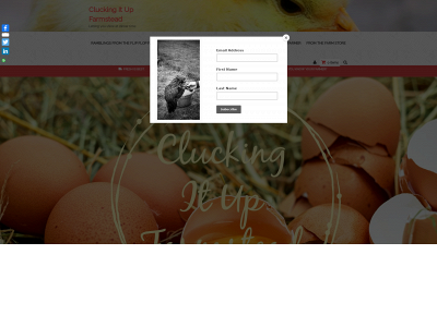 cluckingitup.com snapshot