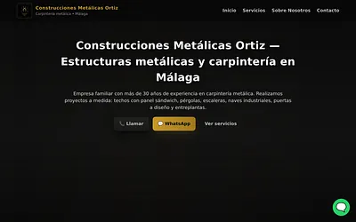 construccionesmetalicasortiz.es snapshot