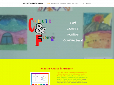 www.createandfriendsllc.com snapshot