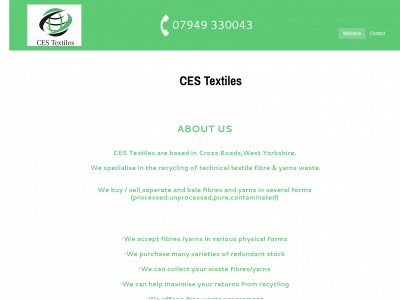 cestextiles.co.uk snapshot