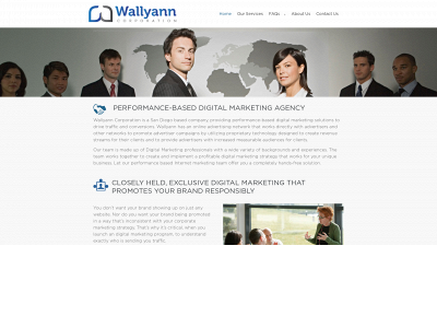 wallyanncorporation.com snapshot