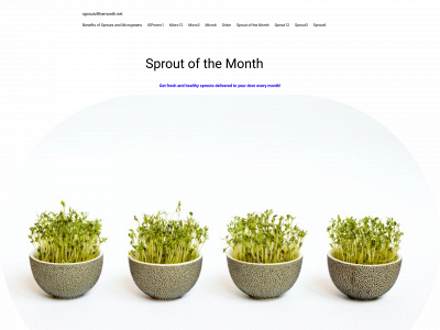 sproutofthemonth.net snapshot
