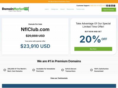 nflclub.com snapshot