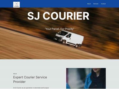 sjcourier.co.uk snapshot