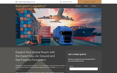 easyportlogistics.co.uk snapshot
