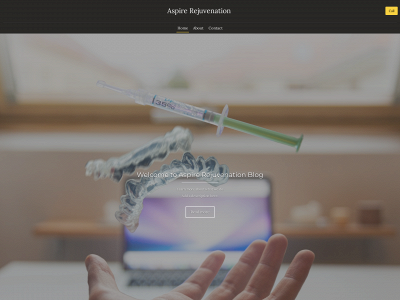 aspirerejuvenation.blog snapshot