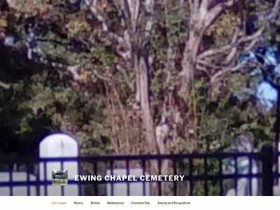 ewingchapelcemetery.org snapshot