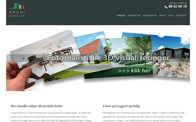archiservice.dk snapshot