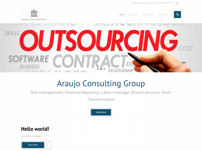 araujoconsultinggroup.com snapshot