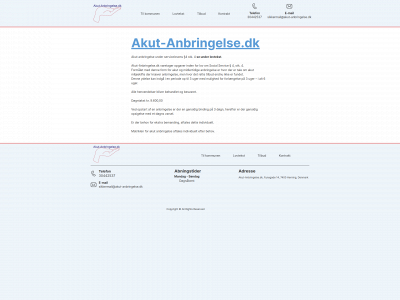 akut-anbringelse.dk snapshot
