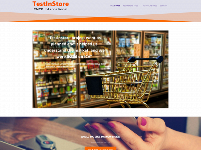 testinstore.com snapshot