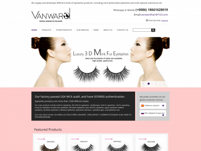 vanwardminklashes.com snapshot