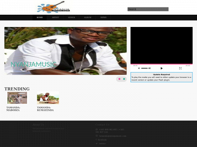 nyanjamusic.com snapshot