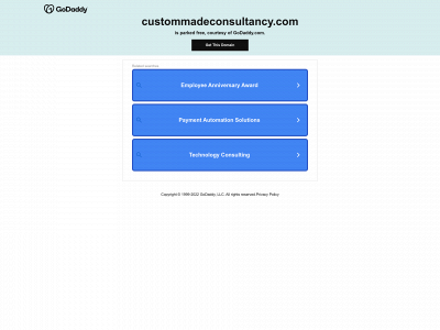 custommadeconsultancy.com snapshot