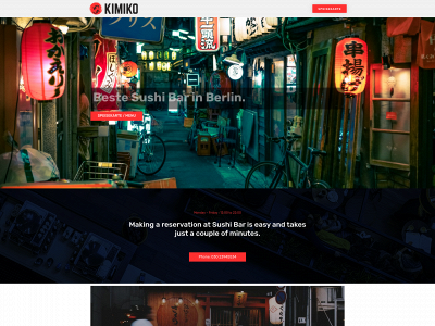 kimiko-sushi.com snapshot