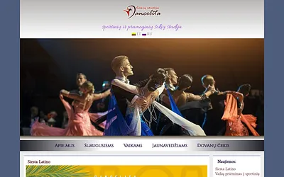 dancelita.lt snapshot