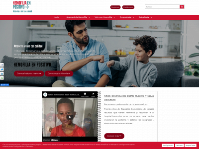 hemofiliaenpositivo.org snapshot