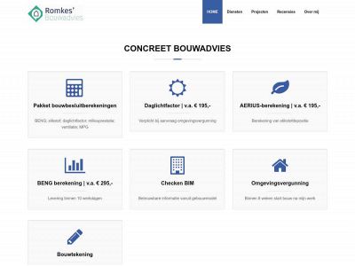 romkesbouwadvies.nl snapshot