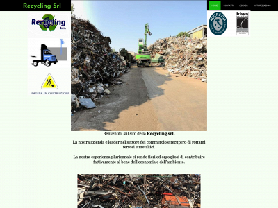 recycligsrl.it snapshot