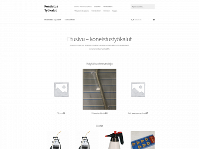 koneistus-tyokalut.fi snapshot
