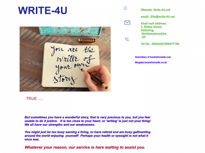 write-4u.net snapshot