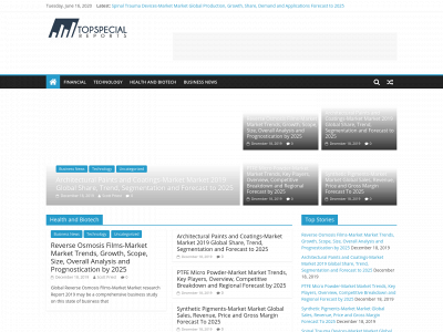 topspecialreports.com snapshot