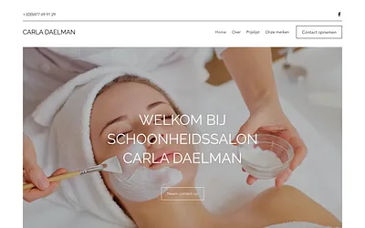 schoonheidssaloncarladaelman.be snapshot